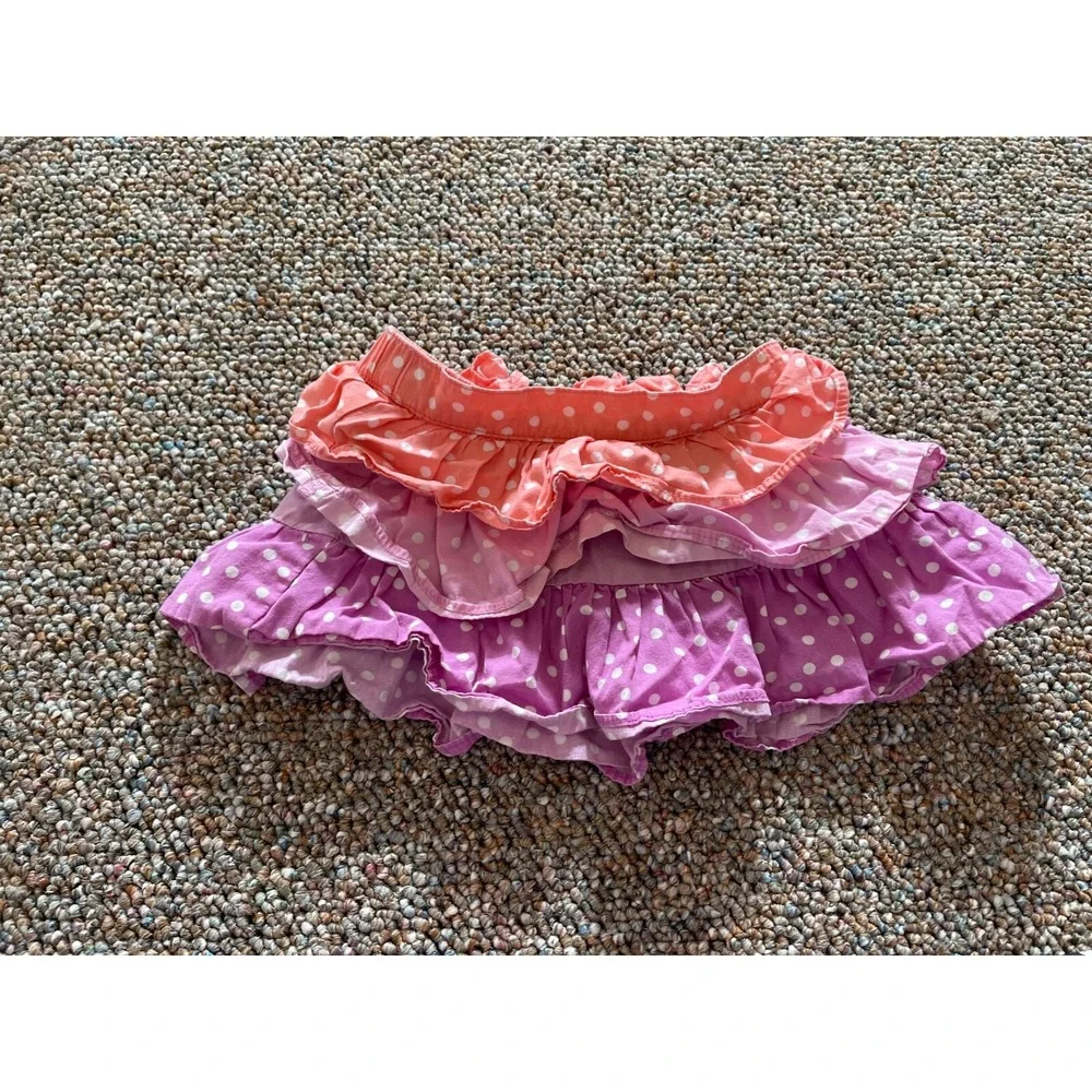 Gymboree Girls‎ Tiered Spotted Mini Skirt 6-12M